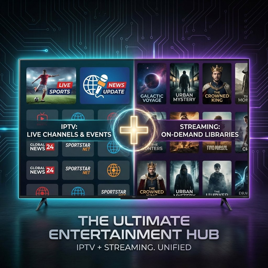 IPTV vs Streaming Services comparison 2026